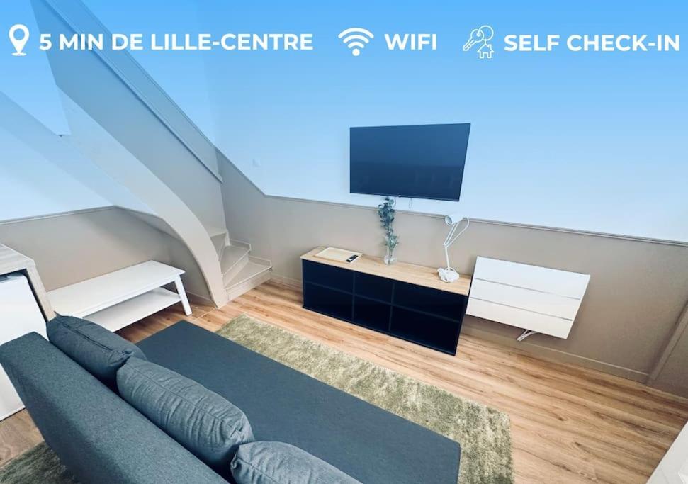 Nouveau! Centre Lille T3 Avec Wifi, Tv, Netflix Exterior photo